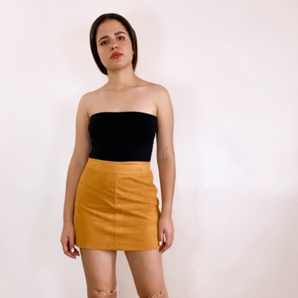 Orange skirt